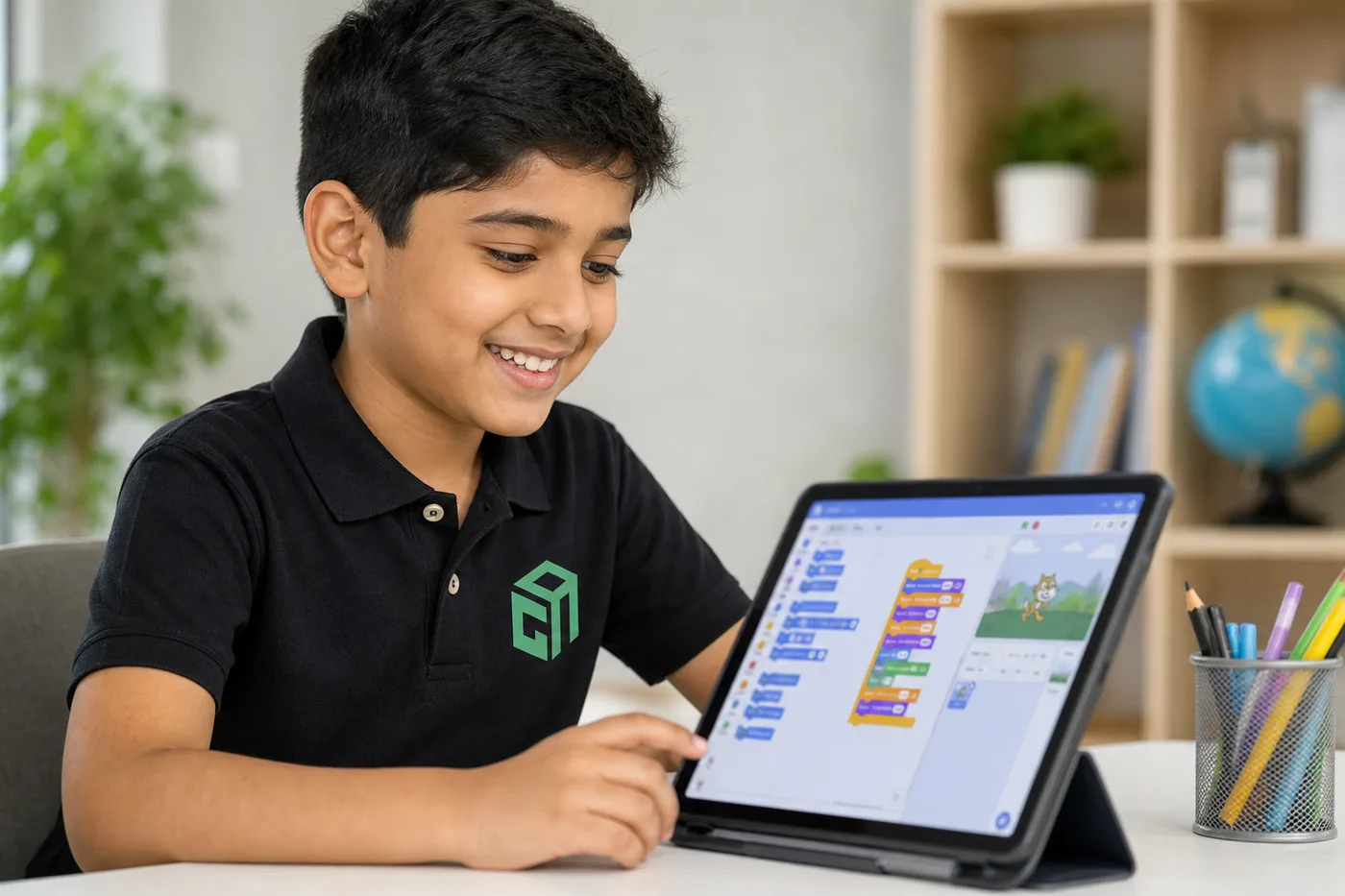 Parent comparing online coding class prices for kids on a laptop Parent comparing online coding class prices for kids on a laptop
