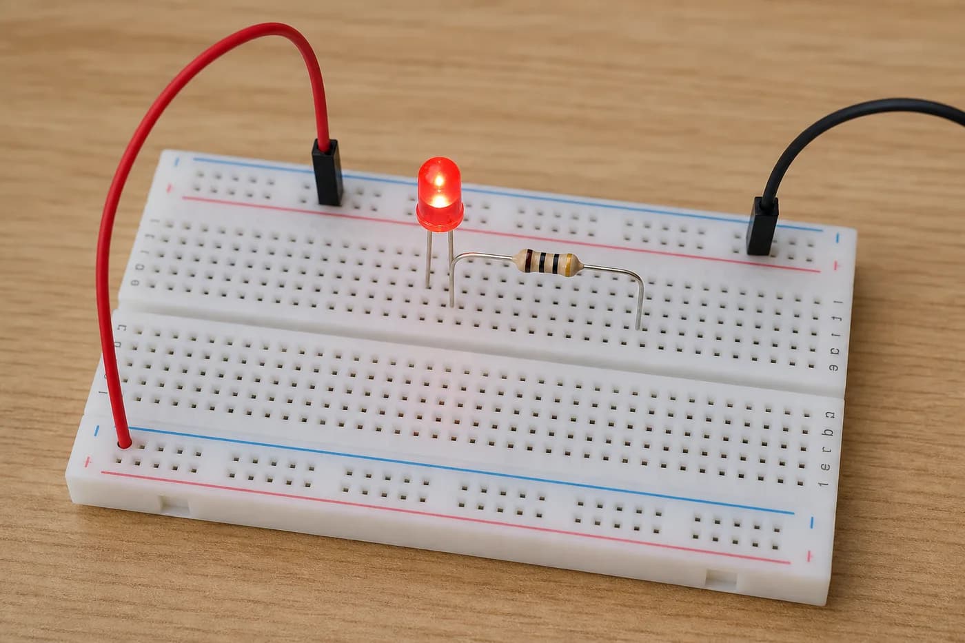 Beginner DC motor electronics setup for kids robotics practice